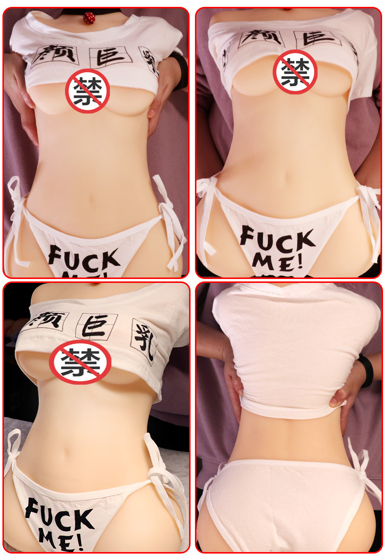 Jiuai Male Half-Body Realistic TPE Masturbator with Vaginal and Buttocks Mold — detail image 1