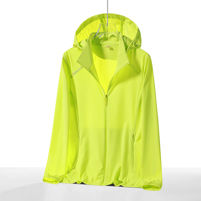 Summer New Couple Style Sun Protection Clothing, Uv Protection Upf50+, Men's and Women's Ice-Feel Breathable Sports Sun Protection Clothing Wholesale