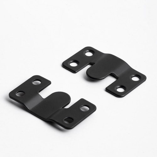 Stainless steel gable buckle furniture connection hanging buckle iron hanging piece buckle sofa fixed buckle accessories connection metal insert