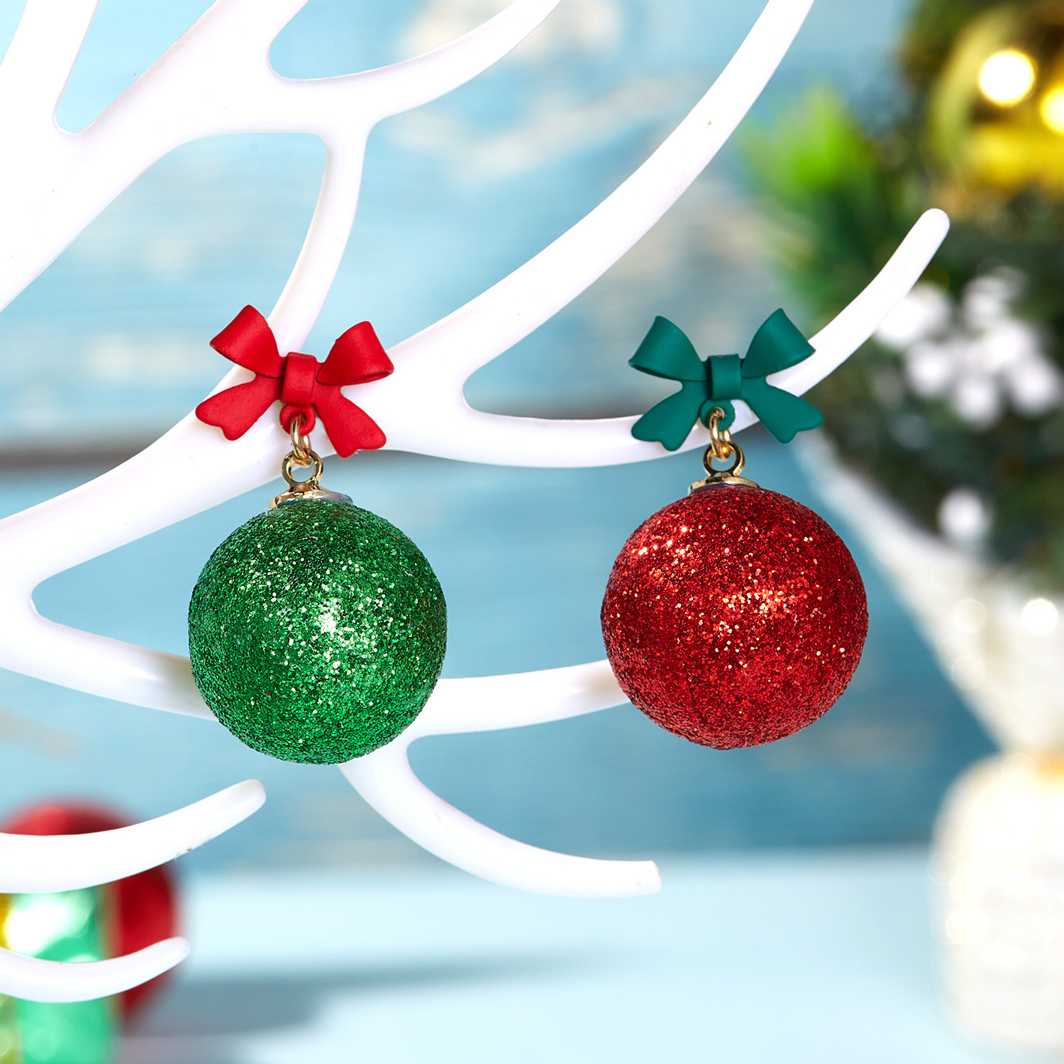 10g Weight Christmas Festival Women's Gender Cute Style Cute Stud Earrings 5