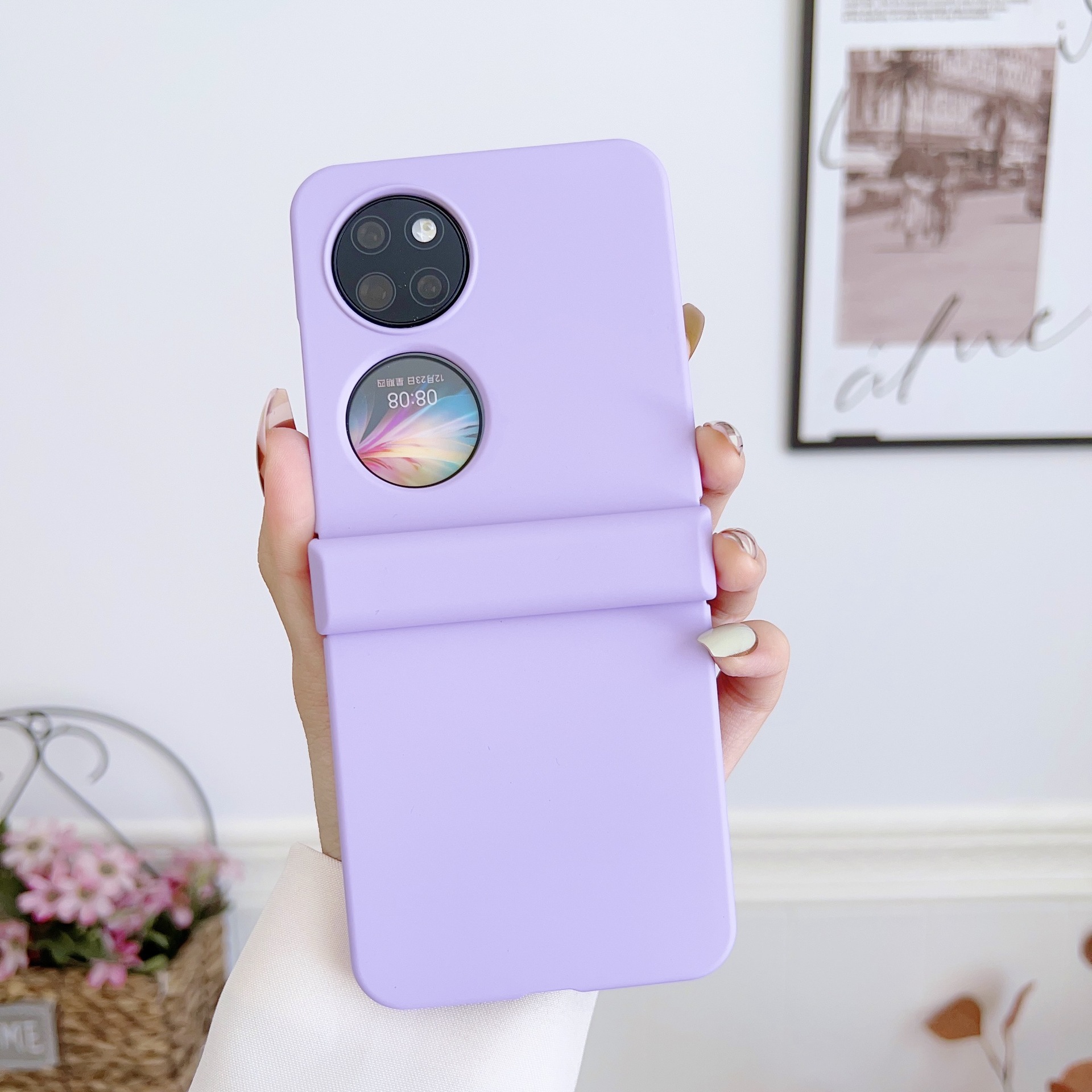 Original Design Cute Solid Color Pc  Phone Cases display picture 3