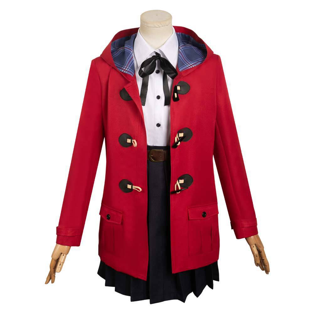 Crying Girl Band, Iriki Renna, Red Costume, Role Play, Cosplay Women's Costume, Halloween