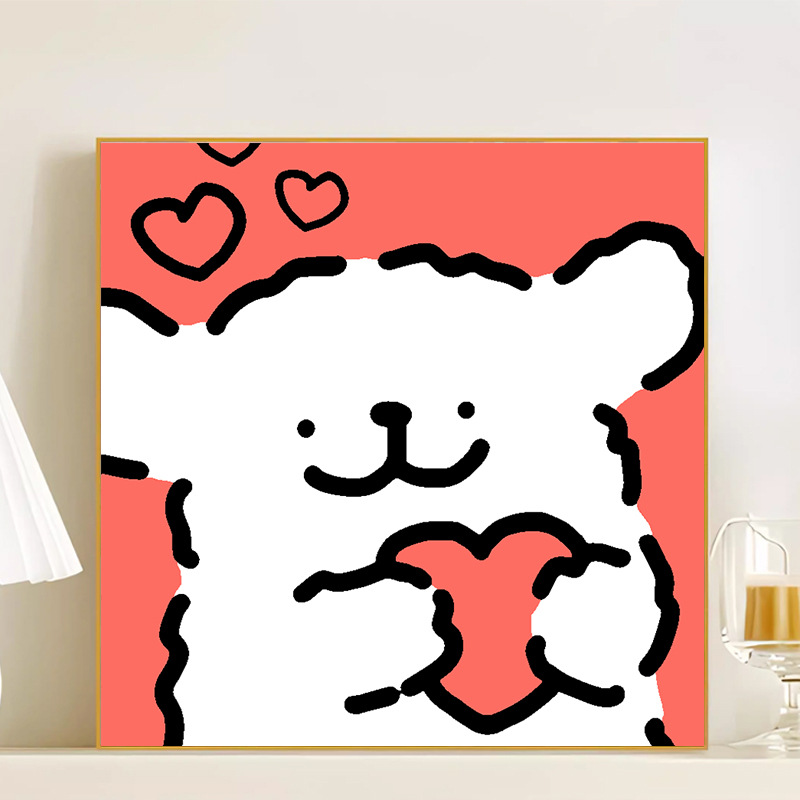LL228 / 20*20CM（画笔+颜料+绷好内框）