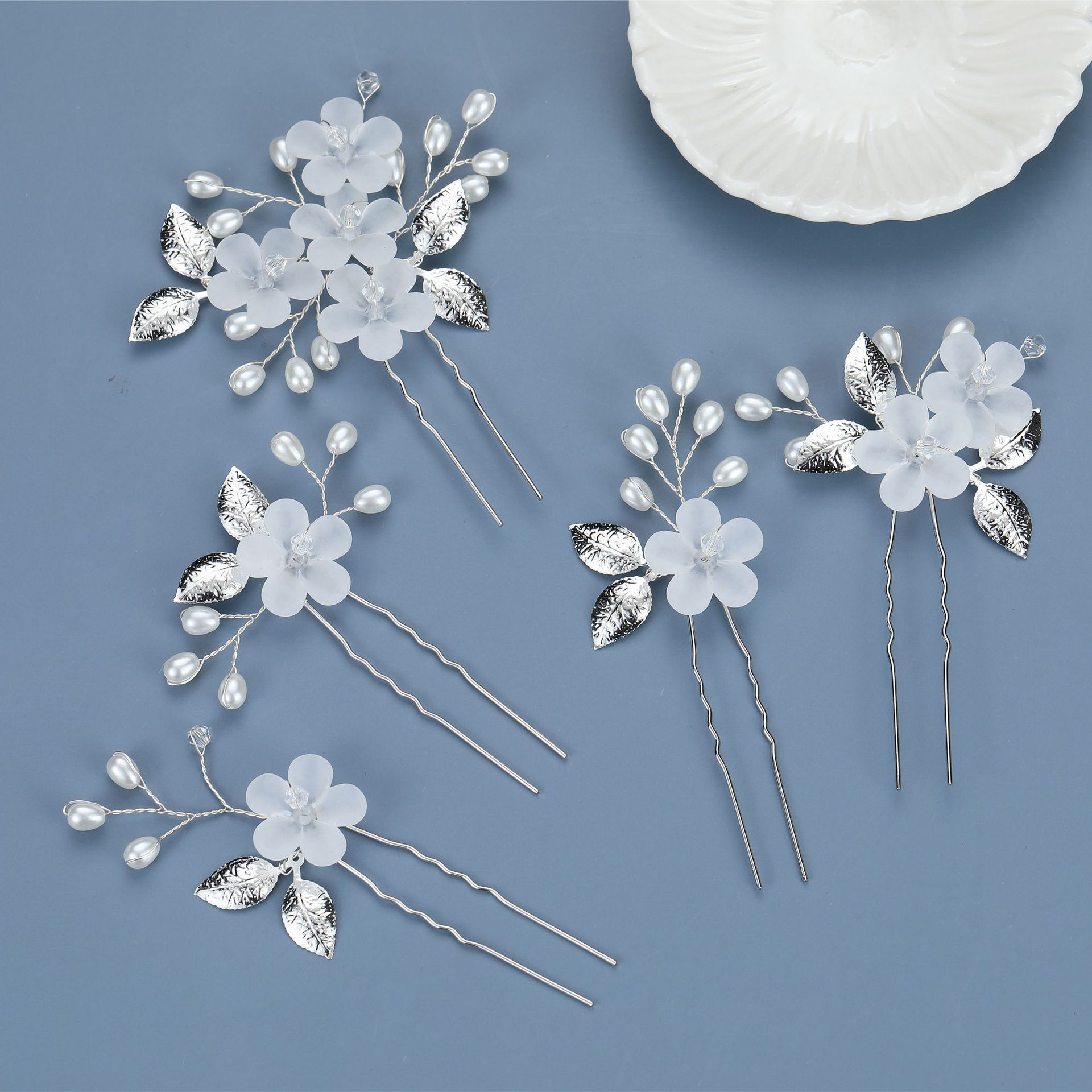 Fairy Style Flower Alloy Hairpin display picture 2