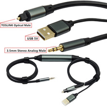 һ�ֶ�TOSLINK+USB����D3.5mm֧�ֹ��w�����Dģ�M��̖����DACо