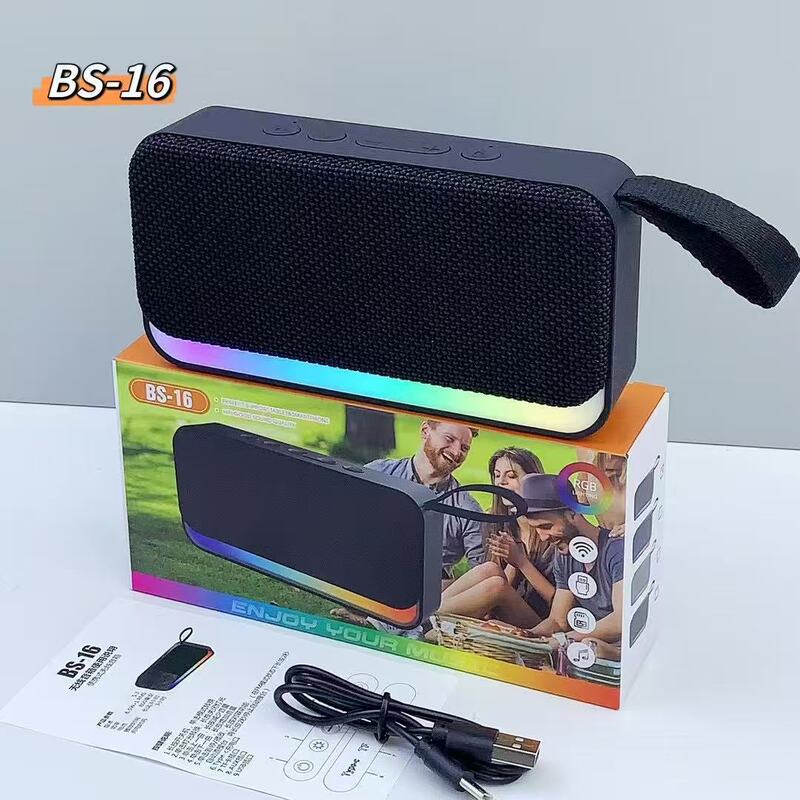 2025新款BS16蓝牙音箱低音炮手提桌面音响户外便携式蓝牙小音响|undefined