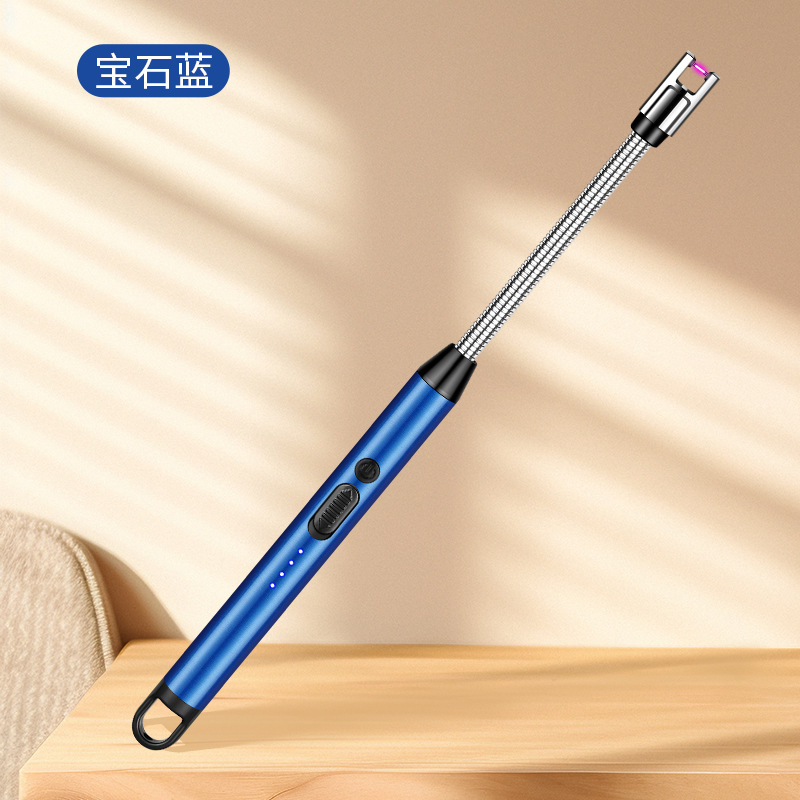 JL825 Encendedor de estufa de gas largo vela encendedor de carga de pulso encendedor electrónico encendedor