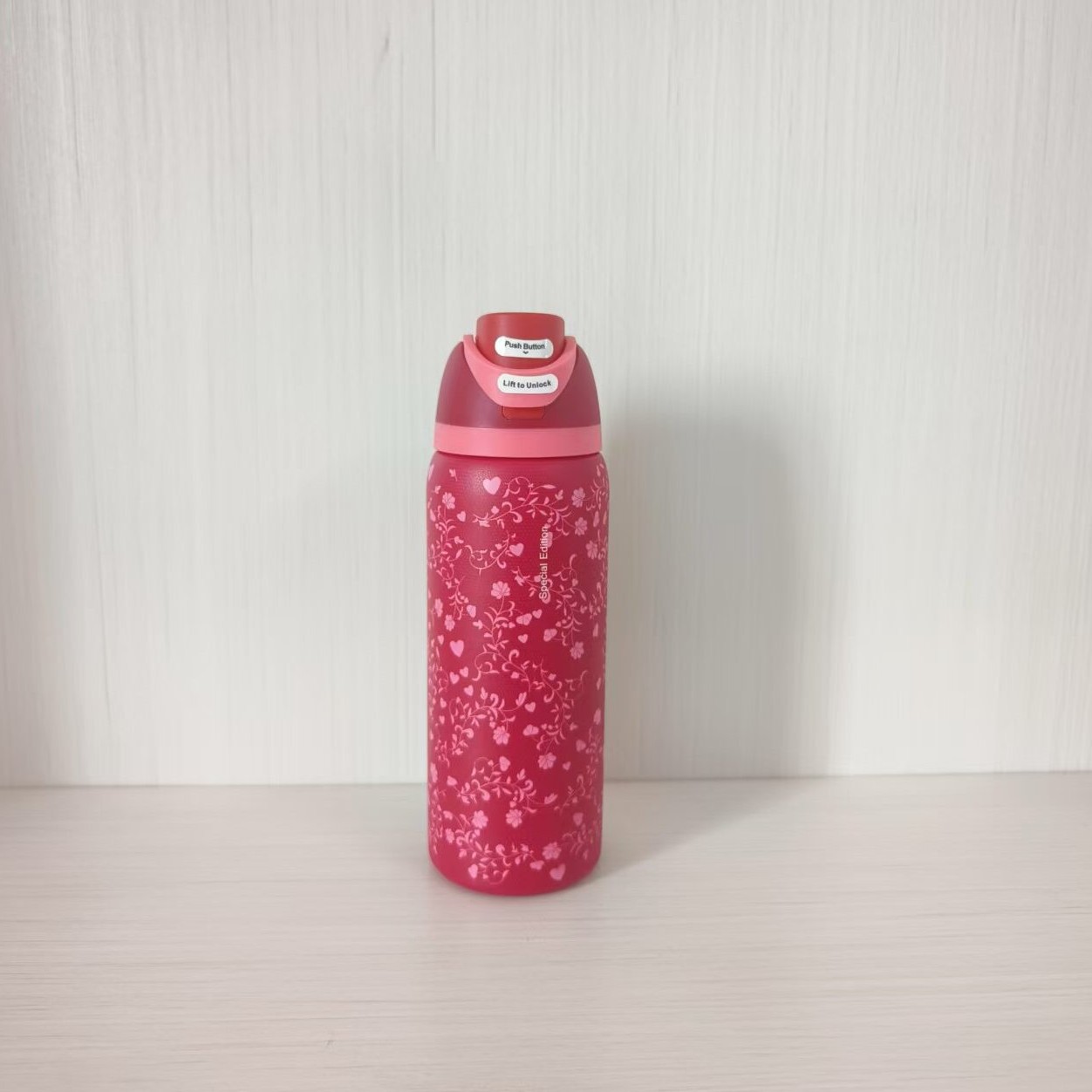 Vaso Aislado de Acero Inoxidable 304 Estilo Owala de Amazon con Asa, Botella de Agua Deportiva, Vaso de Doble Uso, Vaso para Agua, Regalo