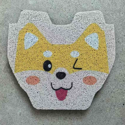 Electric vehicle foot mat, Foot Pads, Battery Vehicle Waterproof - shiba-inu-no9-cz90