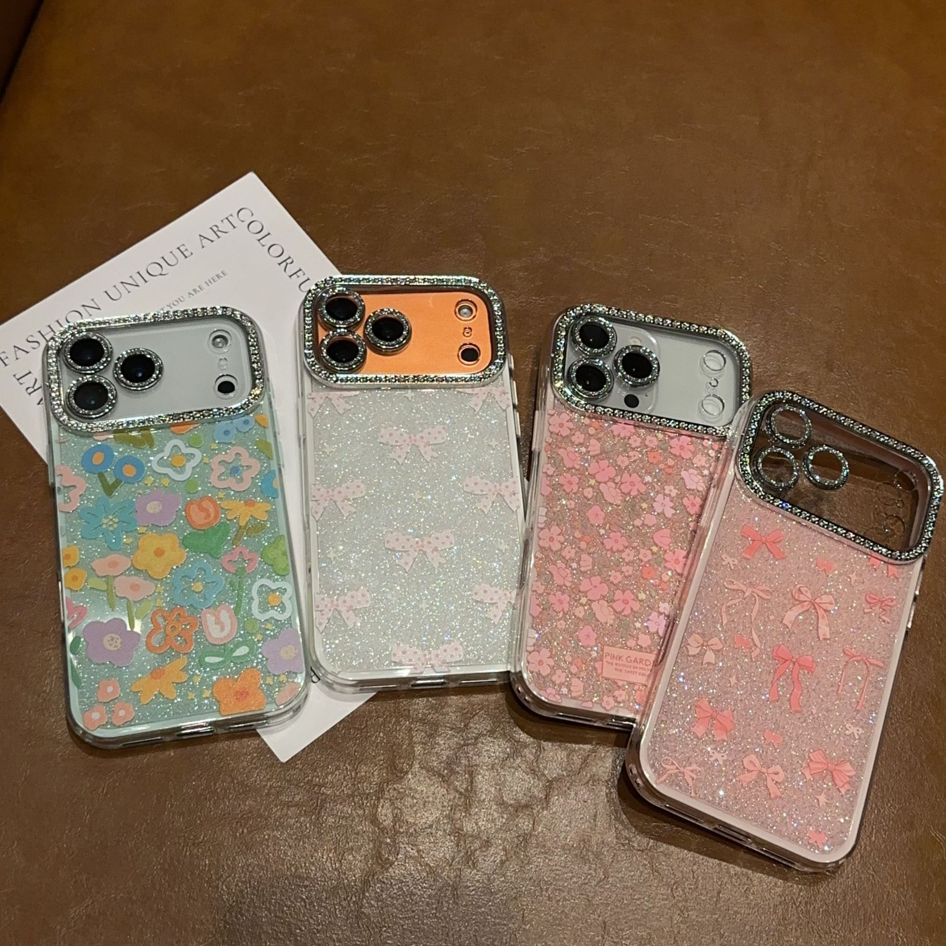 Coque de protection florale pour iphone design raffiné_voghion.com