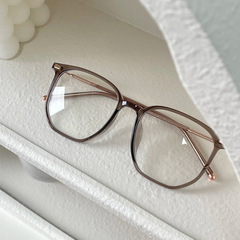 Mirror 1 Anti-blue light large frame glasses frame mixed batch 9302 cold tea color prescription glasses wholesale women's glasses frame