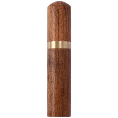 Wooden toothpick tube sandalwood craft gift portable toothpick jar mahogany small ornaments hotel toothpick box