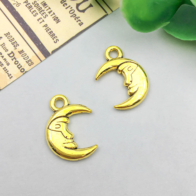 Pendant Jewelry Making Type 20 Models Per Model 1, 20/Pack Alloy Sun Star Moon Pendant