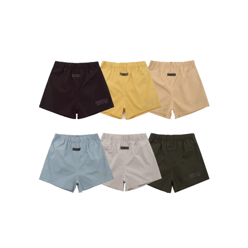 Cross-Border Trendy Brand Fog 26Ss Summer Embossed Small Logo Comfortable Versatile Loose Sports Casual Shorts Cross-Border Trendy Brand Fog 26Ss Summer Embossed Small Logo Comfortable Versatile Loose Sports Casual Shorts