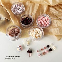 Ins風酔い染めグラデーション色ソフトローズネイルシールDIY手作り爪材料スタッカドリルネイルアクセサリー