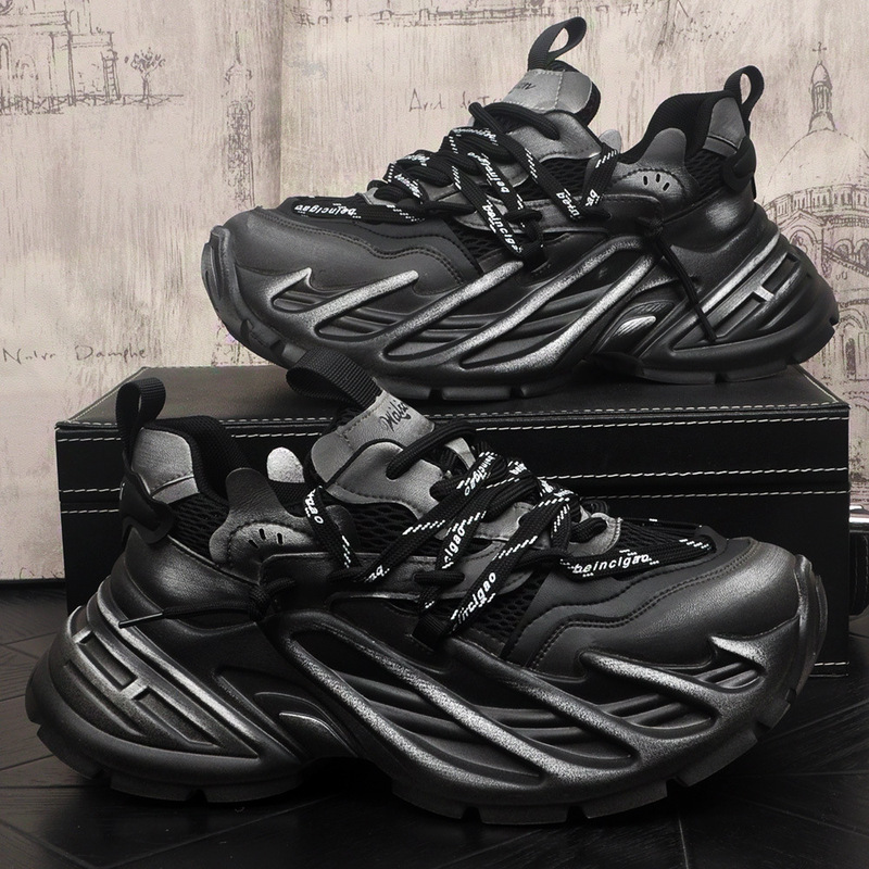 Retro Thick-Soled Height-Increasing Mesh Shoes for Men, Super Popular Distressed Dad Shoes, Original Trendy Unique Niche Sneakers Retro Thick-Soled Height-Increasing Mesh Shoes for Men, Super Popular Distressed Dad Shoes, Original Trendy Unique Niche Sneakers