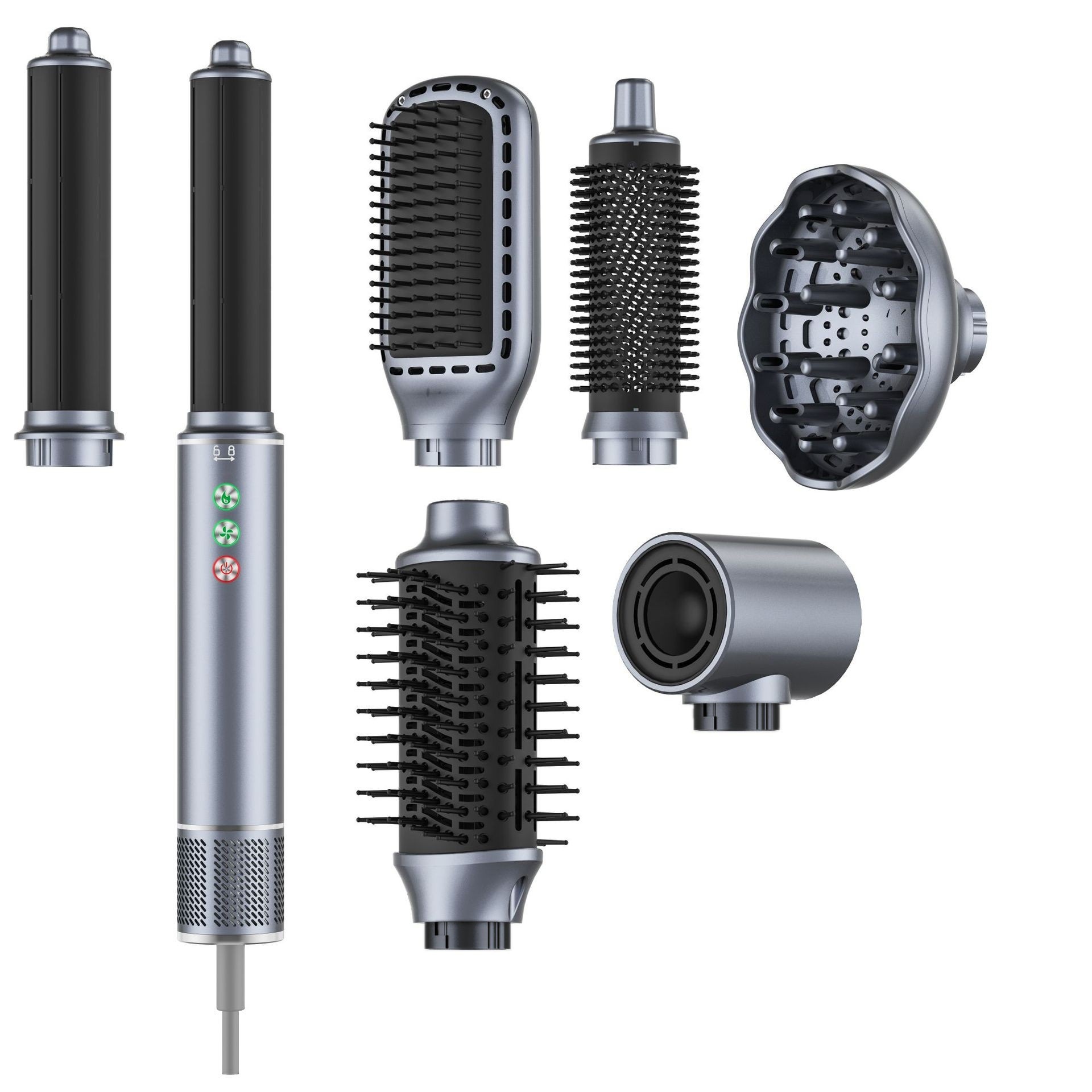 7-in-1 실버 그레이 - 유럽 규정(국내 테스트 가능)