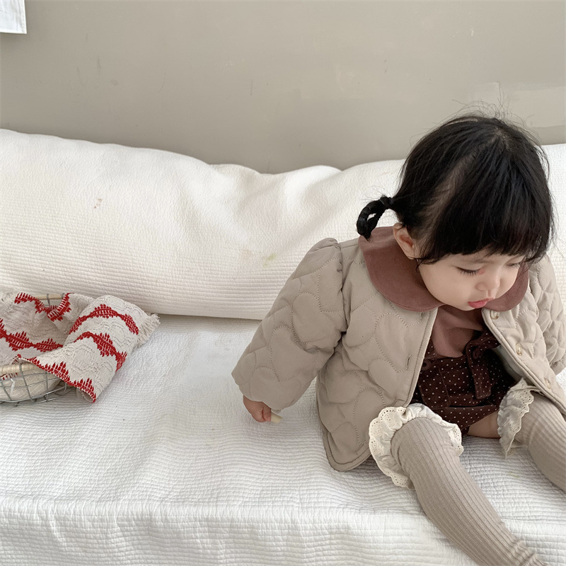 Capa de algodón para niños invierno coreano ropa de invierno para bebés abrigos de algodón de invierno para niñas chaqueta de algodón de invierno para bebés