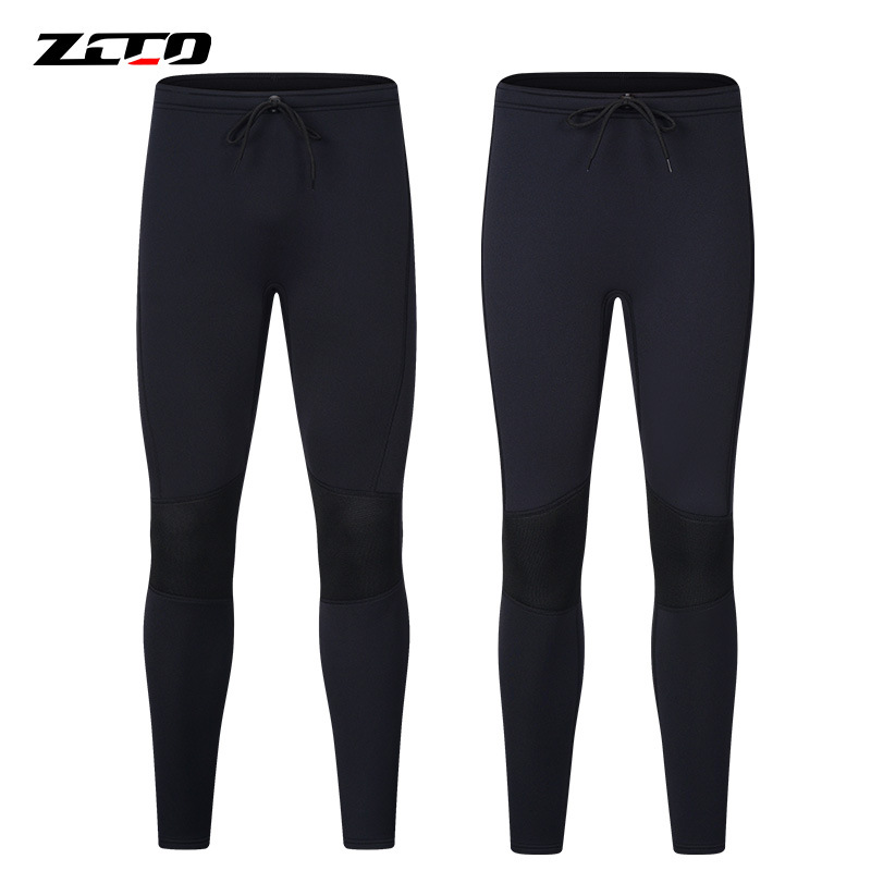 3mm Diving Pants Men's ZCCO Warm Diving Pants Women's Sunscreen Surfer Pants Creek Trap Split Winter Thickened Swimming Trousers