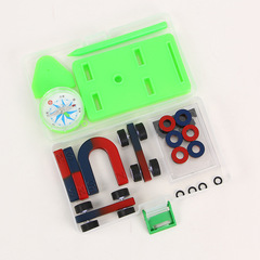 批發小學生科教磁力小車指南針兒童科學磁動力磁鐵實驗套裝玩具