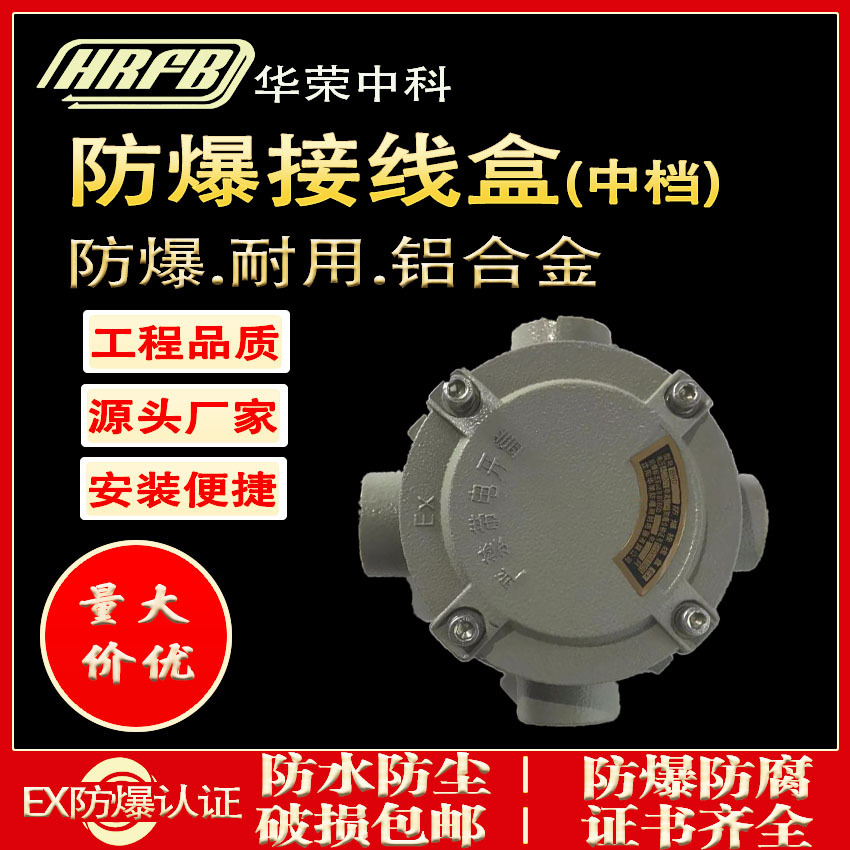 平扣  防爆接线盒不锈钢直通三通四通角通吊热浸锌铸钢穿线盒铝合