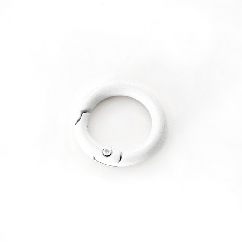 23mm llavero de resorte pintado colorido llavero de perro de montaña hervidor gancho DIY joyería bolso percha percha image 8
