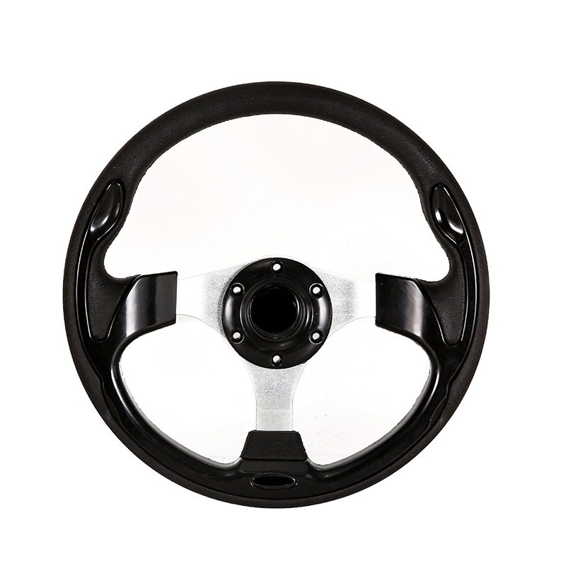 Transfronterizos calientes automóviles modificados volante PU universal personalidad juego de carreras de 13 pulgadas 320MM volante