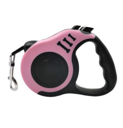 Pet correa retráctil perro Correa automática correa de perro portátil Cadena de perro correa de hueso fábrica al por mayor