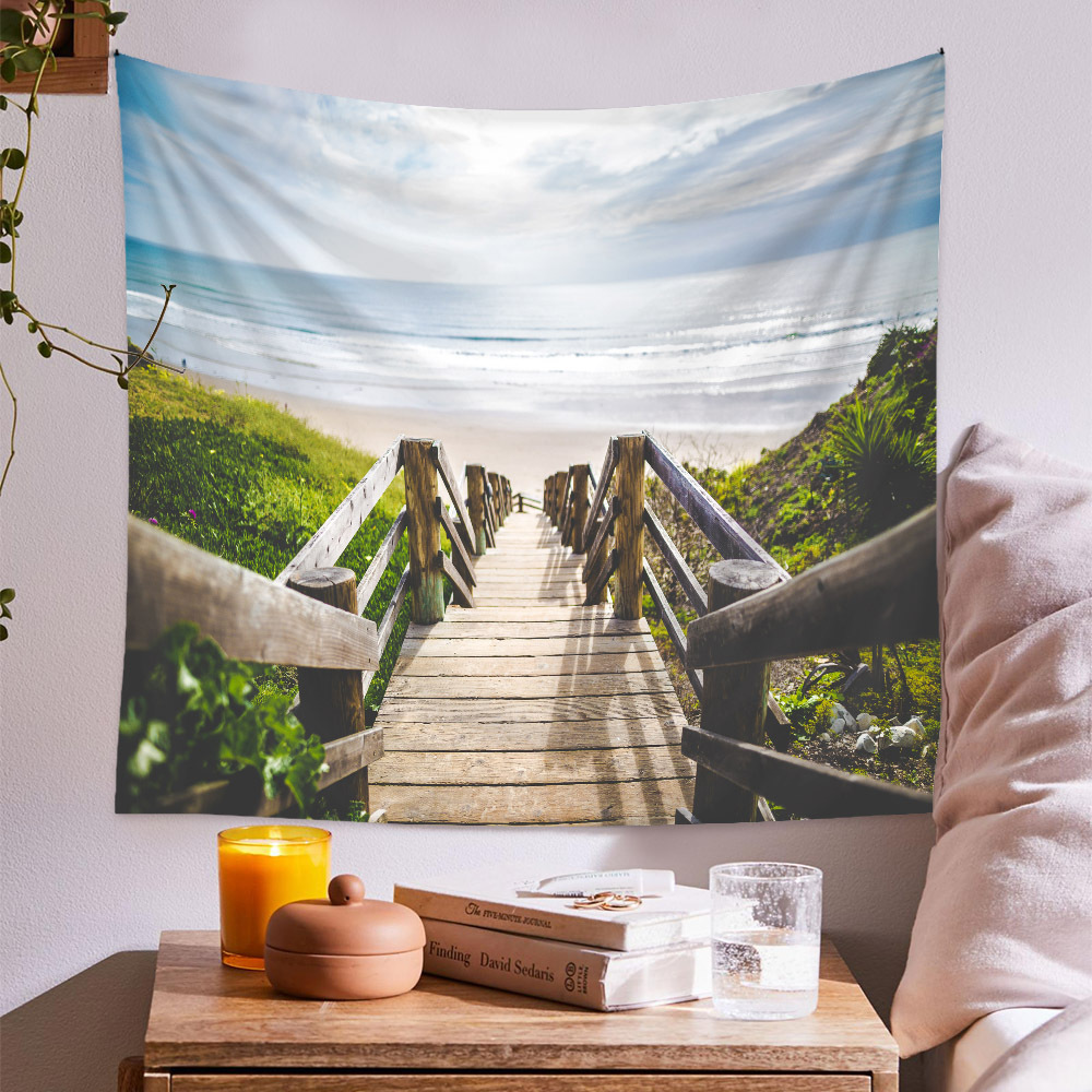 Bohemian Scenery Painting Wall Decoration Cloth Tapestry Wholesale Nihaojewelry display picture 206