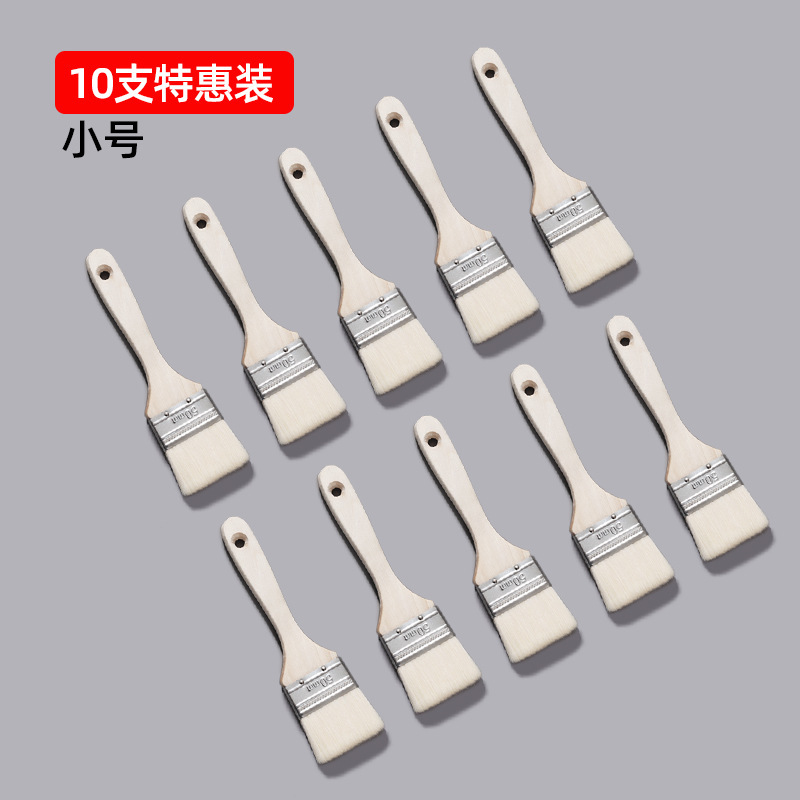 食品グレードのバーベキュー用ウールブラシ、小型ブラシ、キッチン用パンケーキブラシ、オイルやソース用具、ベーキング用高温耐性、厚手|undefined
