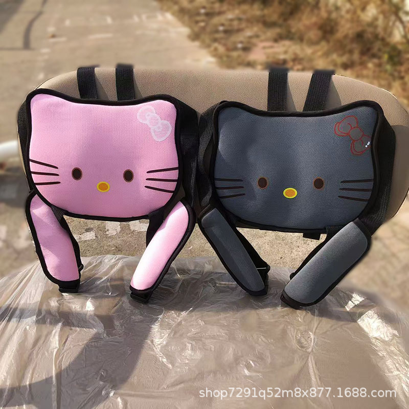 Cat Electric Tricycle Rear Seat Seat Child Safety Belt Twin Anti-fall Safety Belt Battery Car Fixed Strap Baby