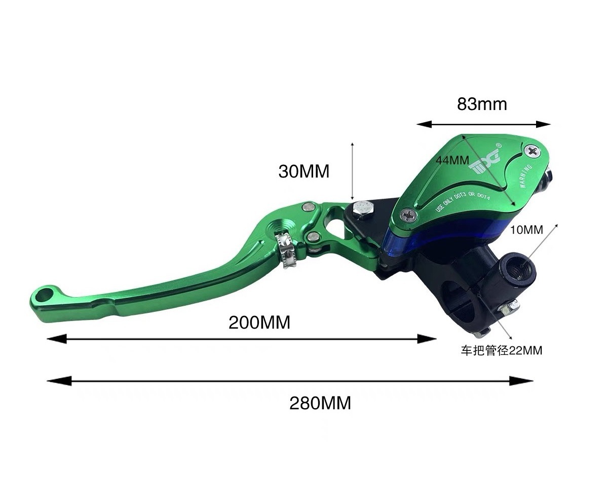 Ao Guang Electric Vehicle Disc Brake Upper Pump Little Monkey Modified Accessories M3M5 Front and Rear Brake Turtle King Julong Oil Pump