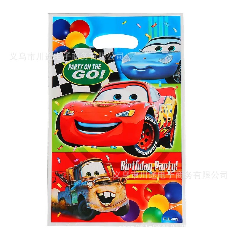 Fábrica directa bolsa de regalo de dibujos animados para niños fiesta de cumpleaños bolsa de regalo película perlada bolsa de regalo PE ahora