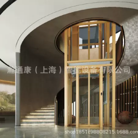 HTK龙门架别墅电梯钢带家用电梯小型客梯乘客电梯载客电梯