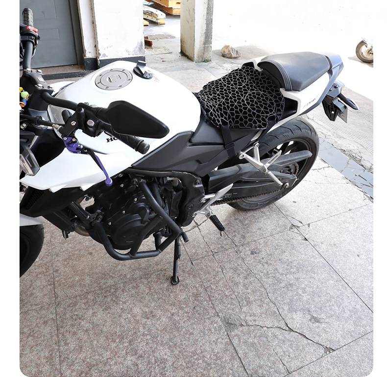 Shock-Absorbing Motorcycle Seat Cushion, Sun-Proof Electric Vehicle Seat Cushion, Cushioning, Soft, Quick-Drying, Heat-Insulating Motorcycle Cushion, Cross-Border Hot Selling