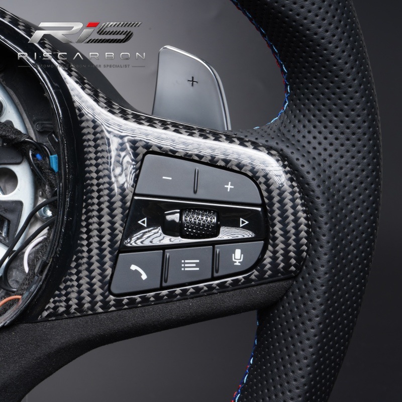 Suitable for Bmw g Carbon Fiber Led Heated Steering Wheel X3X5G20G30G05G01G22G11G02G06