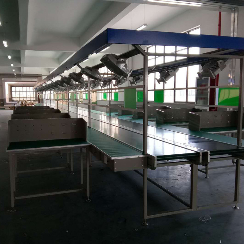静電気防止作業台ライン電子組立小型加工ライン自動ベルトコンベアラインメーカー|undefined
