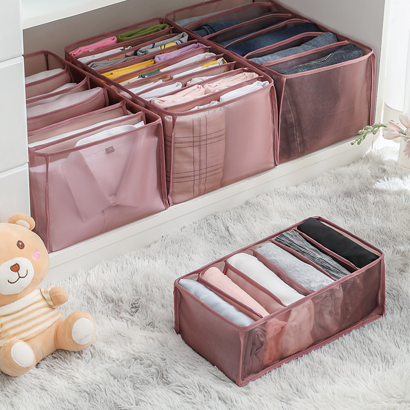 Clothing Storage Box, Drawer-Style Clothing Organizer, Pants Compartment Storage Box, Yoga Pants, Tights, Leggings Storage