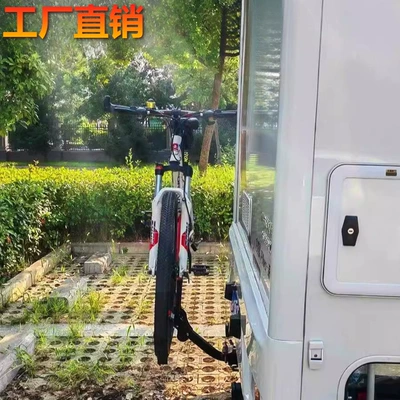 Outdoor cycling car rear hanging bicycle frame fixed single frame rear support bicycle equipment portable and detachable