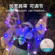 Children girl luminous butterfly electric wings toy music elf wing Halloween performance clothing wholesale