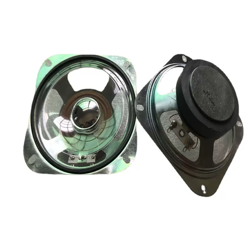 工厂直销订102mm4寸方形外磁8欧5瓦防水喇叭玩具 童车 高音扬声器