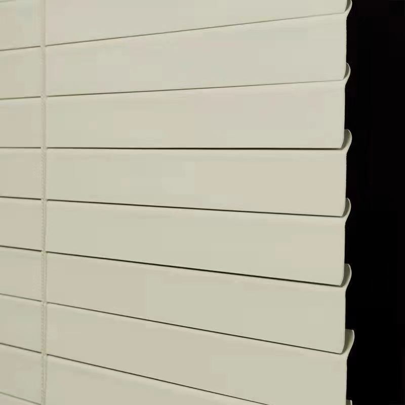 L-Shaped Pvc Punch-Free Blinds Blackout Living Room Bedroom Bathroom Kitchen Waterproof Oil Roller Blinds Adjustable Beads