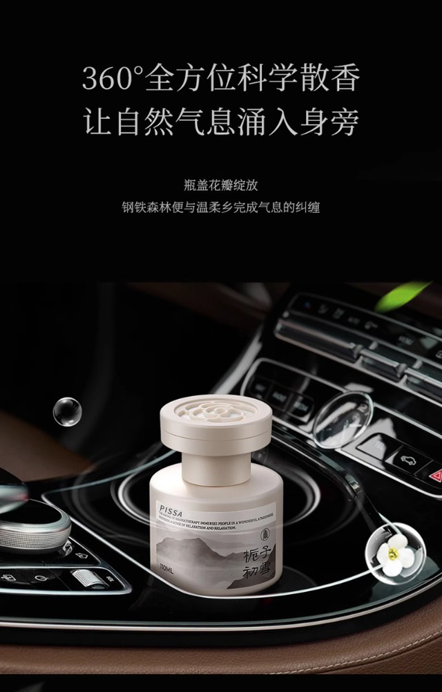 Car Aromatherapy 2025 New High-End Car Aromatherapy Long-Lasting Fragrance and Deodorizing Car Perfume