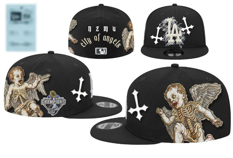 Baseball Cap MLB embroidered, sizes 7–7 5/8 (55.8–60.6 cm), multi-color options