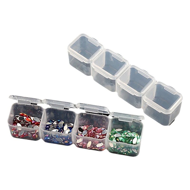 56 グリッド pp プラスチック化粧品収納ボックスライスビーズネイルアートジュエリーハードウェアツール釣具整理ボックス工場直接販売