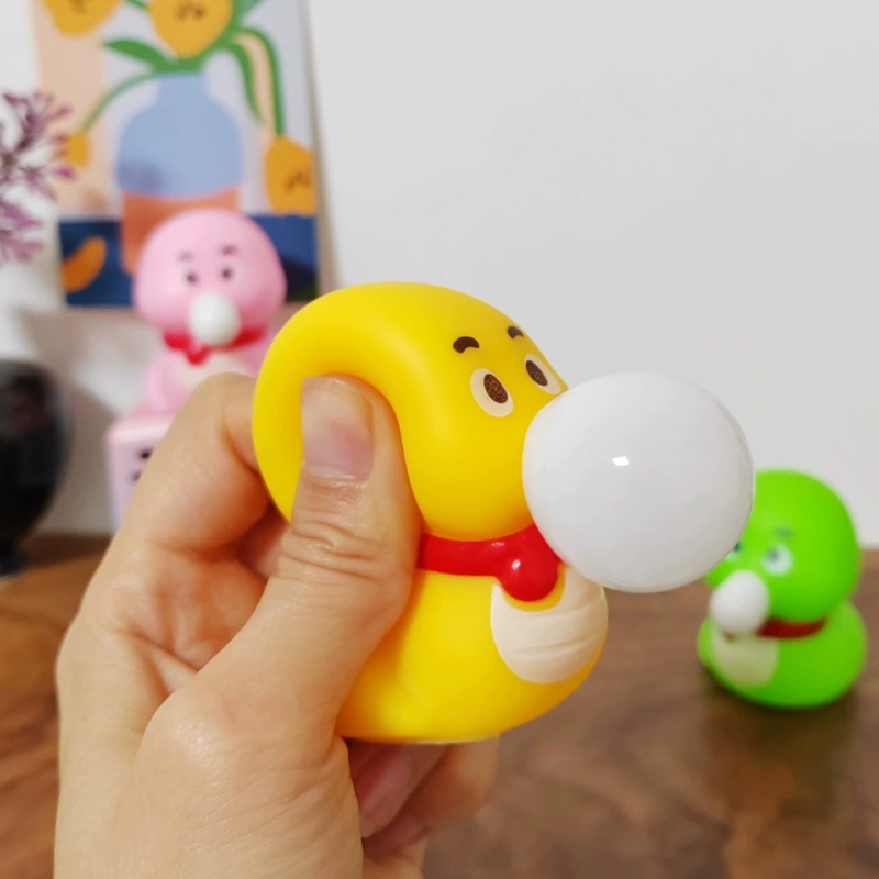 Слайм-бабл игрушка, милый набор для ключей с животным, антистрессовые пузырьки-давилки, подарок на день рождения