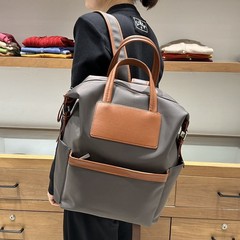 軽量で大容量の出張通勤バッグ、多用途のナイロン製ラップトップバックパック、レディースバッグ、オックスフォード布スクールバッグ、カレッジ