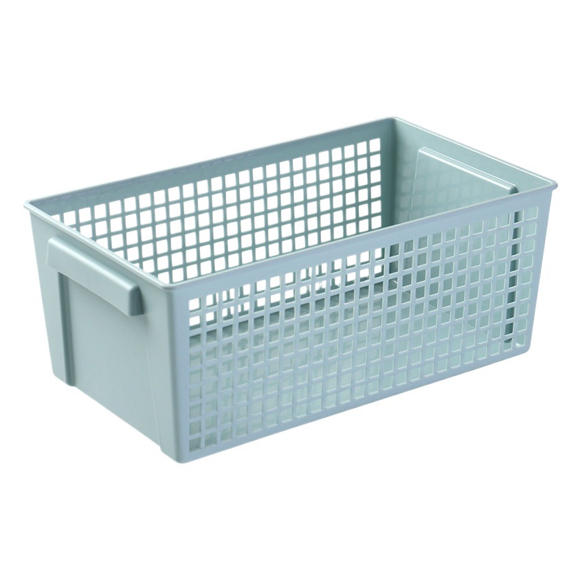 Cesta de almacenamiento de escritorio Almacenamiento de refrigerios hueco rectangular ins cesta de almacenamiento caja de almacenamiento de artículos diversos cesta de plástico cesta de almacenamiento