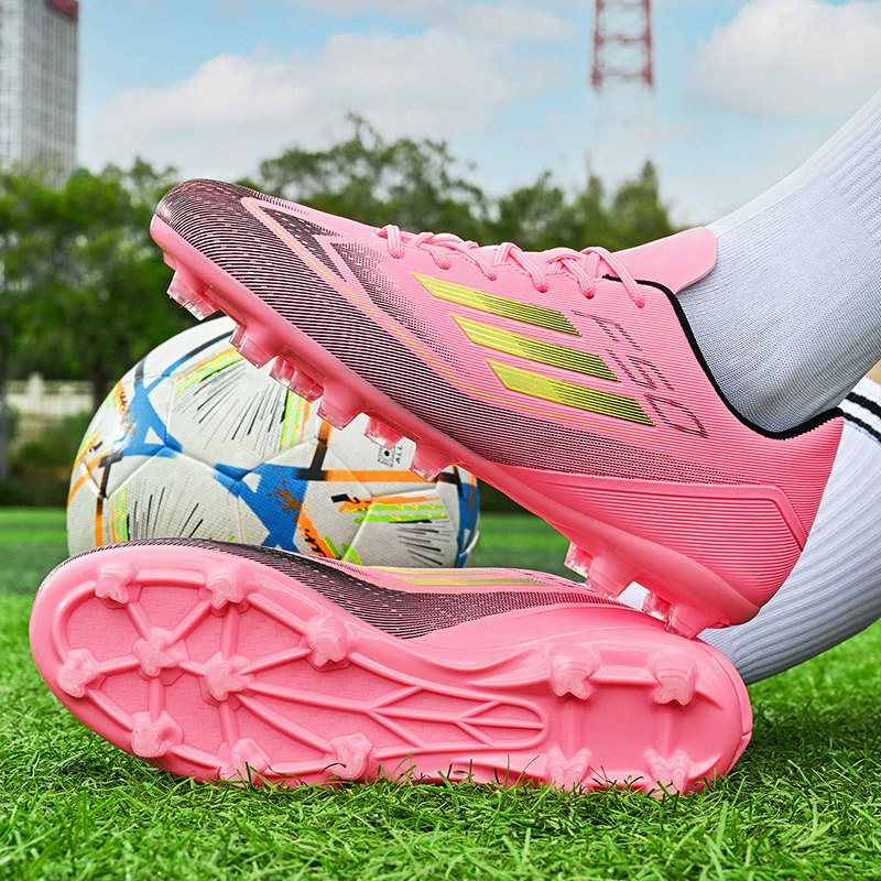 Путянь бесшовные летающие еврокубки F50 футбольные туфли для мужчин с низким верхом AG длинные гвозди TF сломанные тренировочные спортивные кроссовки
