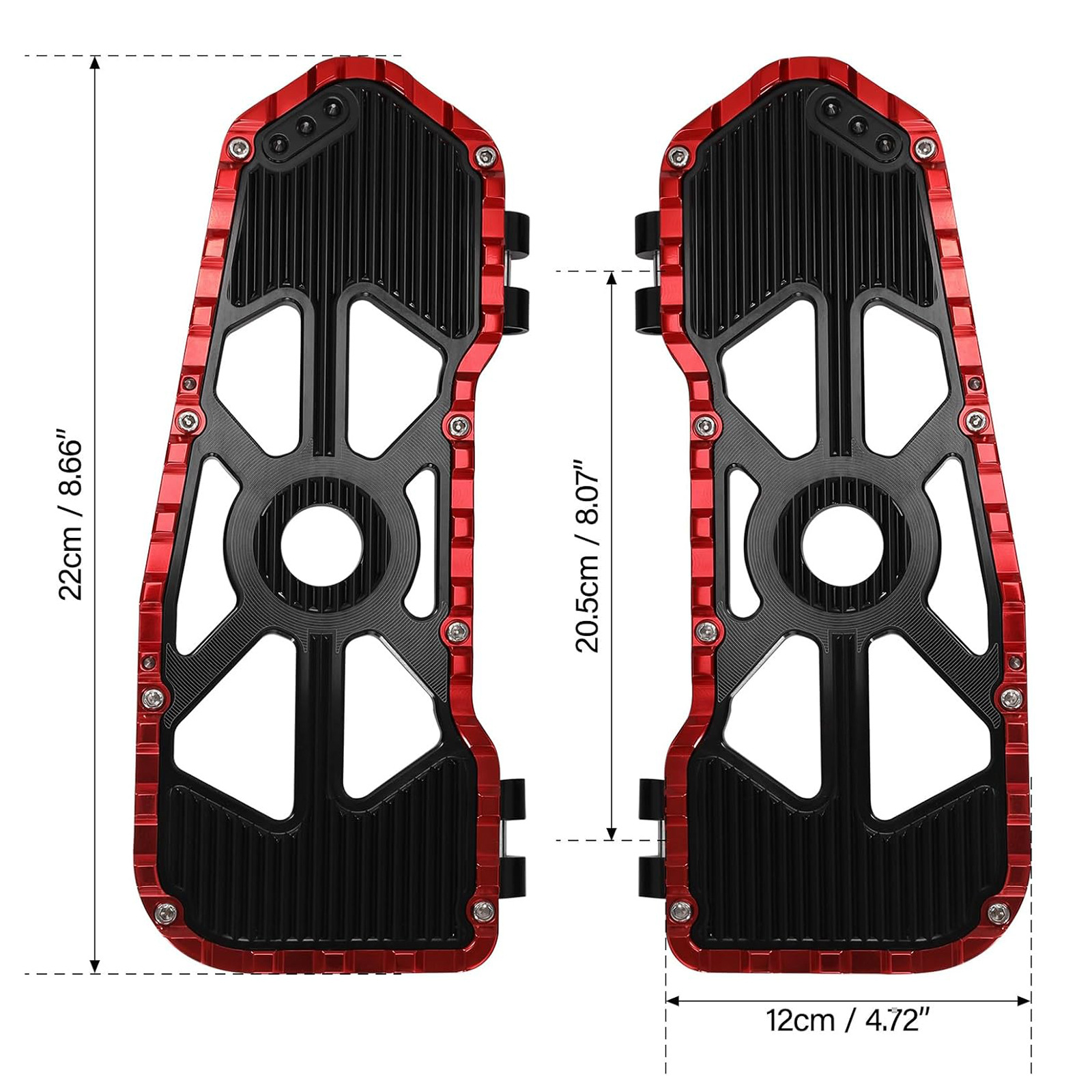 Suitable for Harley Road Glide St Road King Trike Modified Driver Passenger Footrest